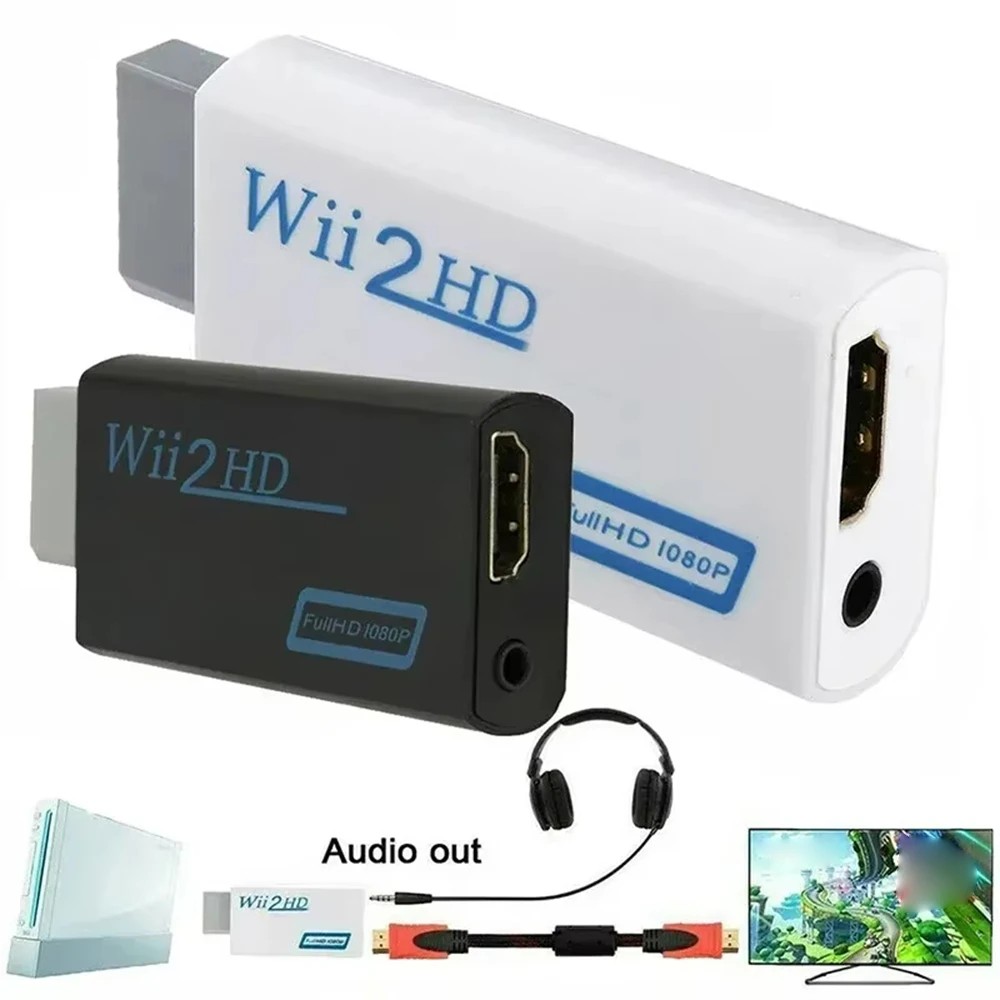 Wii-HDMI ȯ ȣȯ  ȯ 3.5mm ׷  PC HDTV  1080P 720P